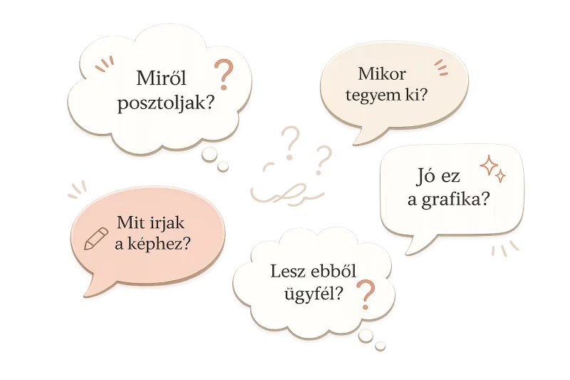 Tipikus kérdések tartalomkészítés közben