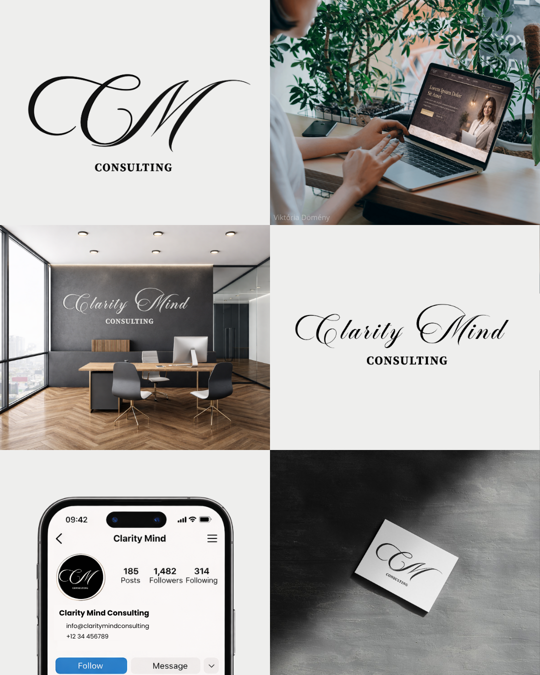 Clarity Mind Consulting logótervezés